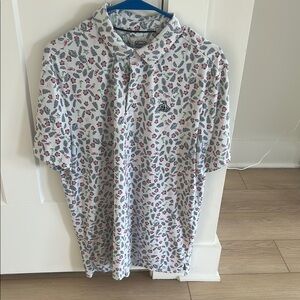 Original Penguin floral golf polo